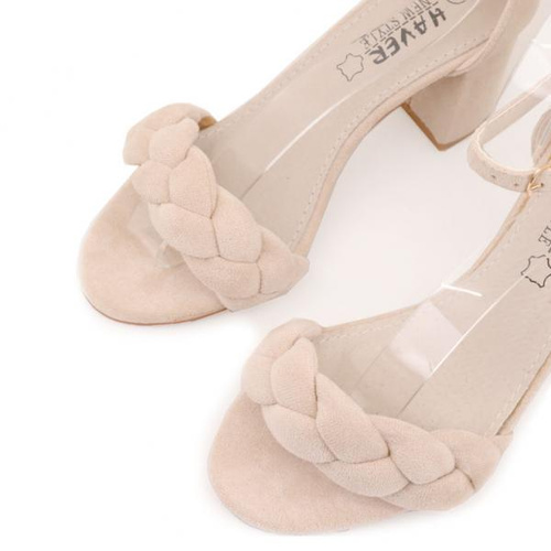 Sandały damskie SY35A-9.BEIGE (36/41,12par)