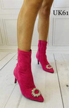 Botki damskie 7AUK61.PINK (36/41,12par)