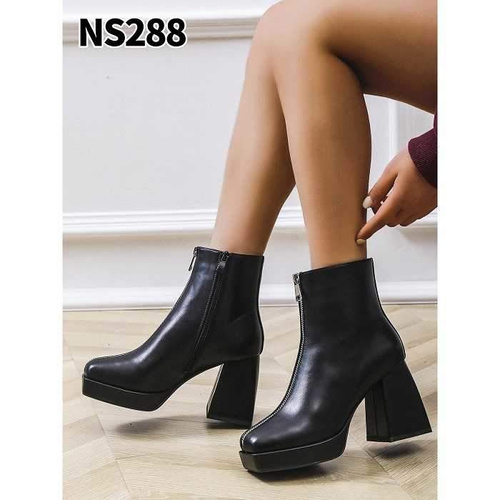 Botki damskie 7ANS288.BLACK (36/41,12par)