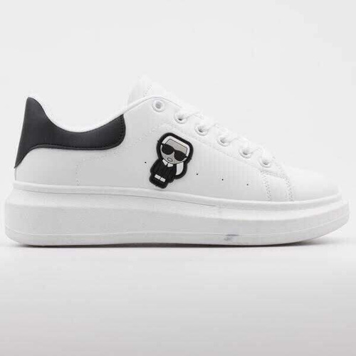 Buty sportowe damskie B1239-2.WHITE/BLACK (36/41,12par)