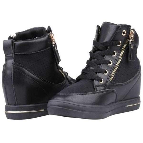 Botki damskie R242-4.BLACK/GOLD (36/41,12par)