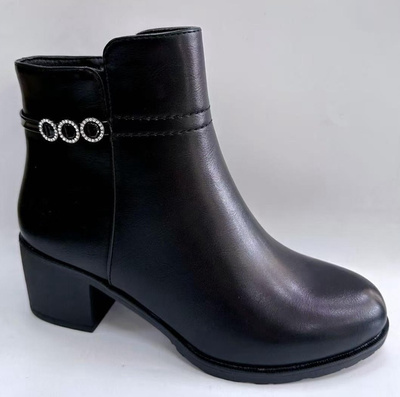 Botki damskie A792-3.BLACK (36/41,12par)