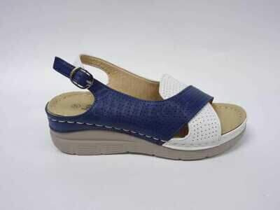 Sandały damskie 7A6093-5.BLUE (36/41,12par)