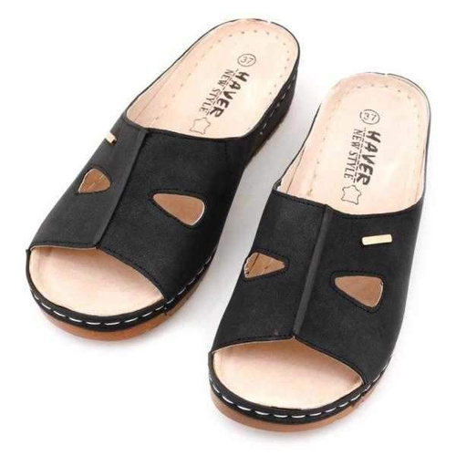 Klapki damskie DE923-5.BLACK (36/41,12par)