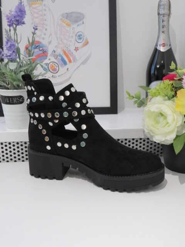 Botki damskie 7A8355.BLACK (36/41,12par)