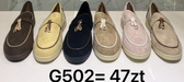 Półbuty damskie G502.KOLORDOWYBORU (36/41,12par)