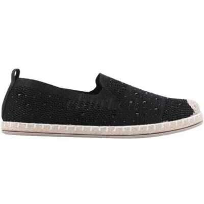 Balerinki damskie 7AF117-2.BLACK (36/41,12par)
