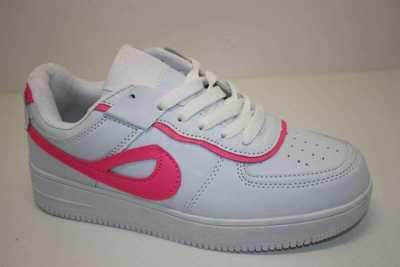Buty sportowe damskie 7ADN89-1.WHITE/FUXIA (36/41,12par)