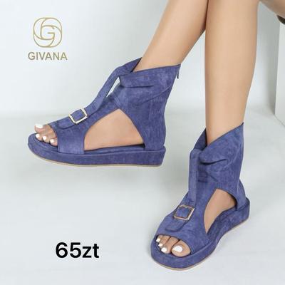 Sandały damskie 7ANN624.BLUE (36/41,12par)