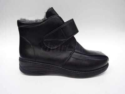 Botki damskie 7AM9903.BLACK Ocieplane (37/42,12par)