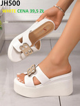 Klapki damskie JH500.WHITE   (36/41,12par)