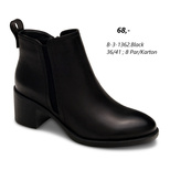 Botki damskie 7AB-3-1362.BLACK (36/41,8par)