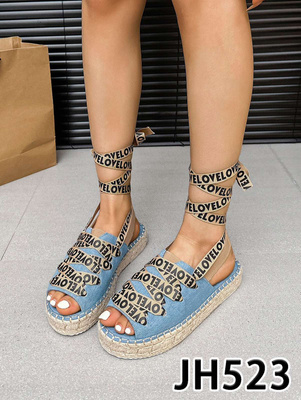 Sandały damskie JH523.BLUE (36/41,12par)