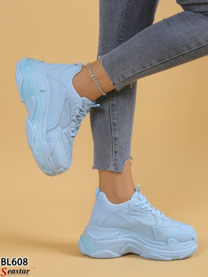 Buty sportowe damskie BL608.BLUE (36/41,12par)