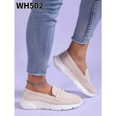 Półbuty damskie  7AWH502.BEIGE (36/41,12par)