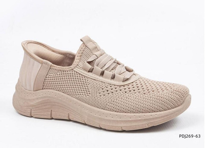 Trampki damskie 7APDJ269-63.KHAKI (36/41,12par)