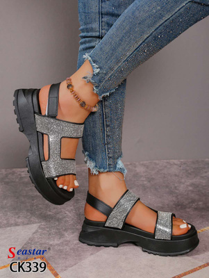 Sandały damskie CK339.BLACK (36/41,12par)