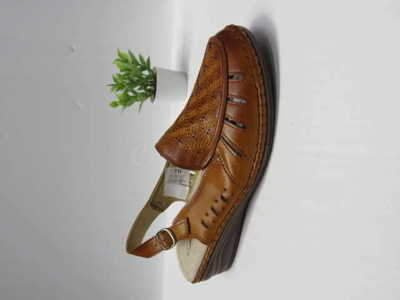 Sandały damskie  7A11560-3.BROWN (36/42,12par)