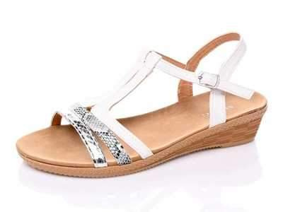 Sandały damskie 7ATL223-9.WHITE (36/41,12par)