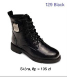 Botki damskie   7A129.BLACK  (36/41,8par)