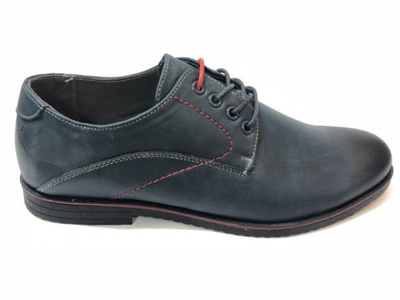 Półbuty męskie AB300A-7.BLUE/RED (40/45,8par)