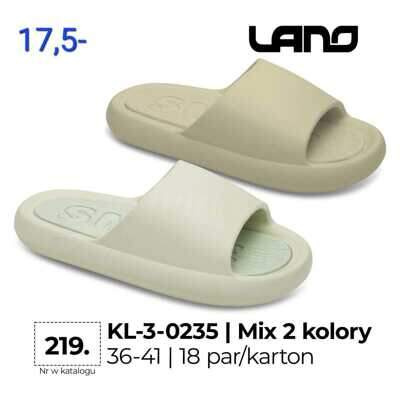 Klapki damskie 7AKL-3-0235.MIX (36/41,18par)