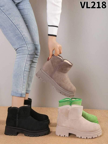 Botki damskie 7AVL218.BEIGE (36/41,12par)