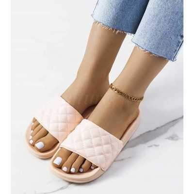 Klapki damskie 7A2068.PINK (36/41,12par)