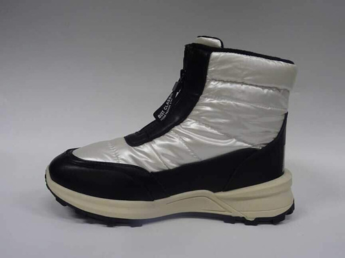 Botki damskie 7A9139-8.GREY Ocieplane (36/41,12par)