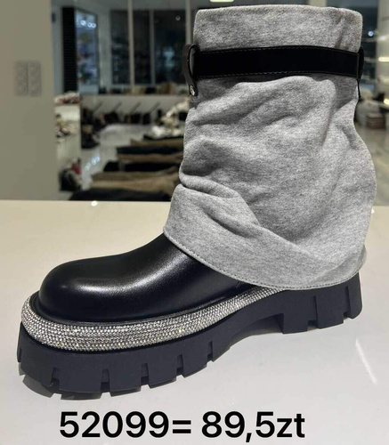 Botki damskie 7A52099.BLACK (36/41,12par)