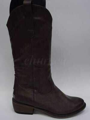 Kozaki damskie 7A2413-2.BROWN (36/41,12par)