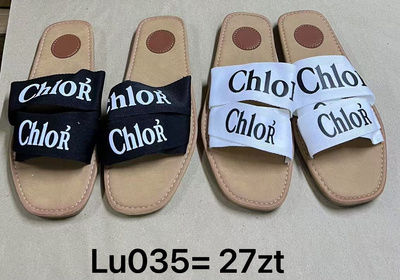 Klapki damskie LU035.KOLORDOWYBORU (36/41,12par)