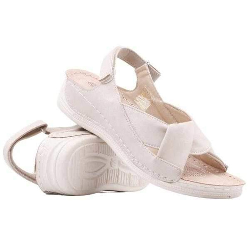 Sandały damskie DE989-3.BEIGE (36/41,12par)