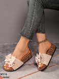 Klapki damskie M516.BEIGE (36/41,12par)