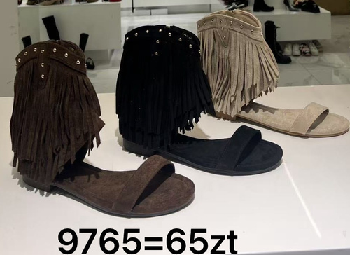 Klapki damskie 9765.KOLORDOWYBORU (36/41,12par)