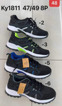 Buty sportowe męskie 11AKY1811-5.BLACK/BLUE  (47/49,8par)