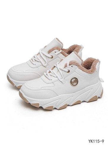 Buty sportowe damskie YK115-9.WHITE (36/41,12par)
