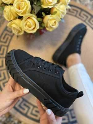 Trampki damskie 7AUB02.ALL BLACK (36/41,12par)