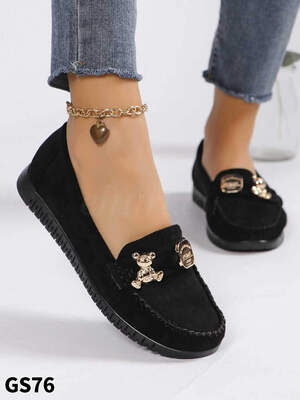 Balerinki damskie 7AGS76.BLACK (36/41,12par)