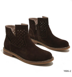 Botki damskie Y806-2.COFFEE (36/41,8par)