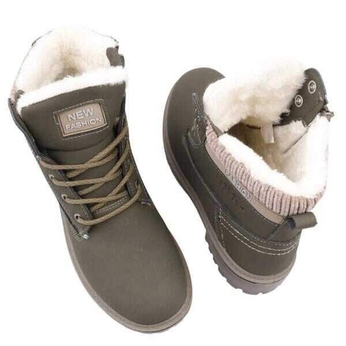 Trzewiki damskie B169-21.GREEN (36/41,8par)