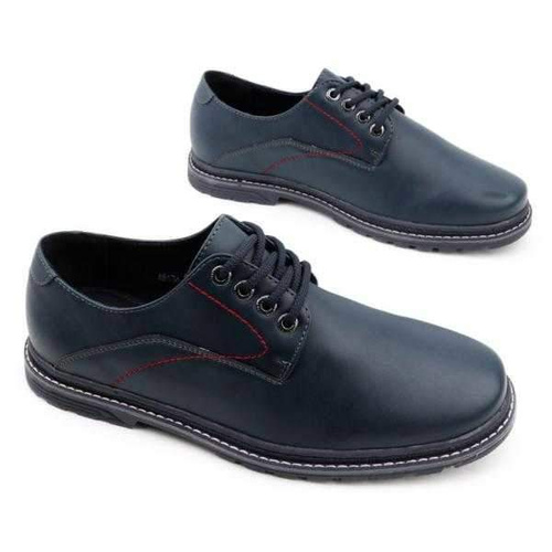 Półbuty męskie AB134-6.NAVY/RED (40/45,12par)