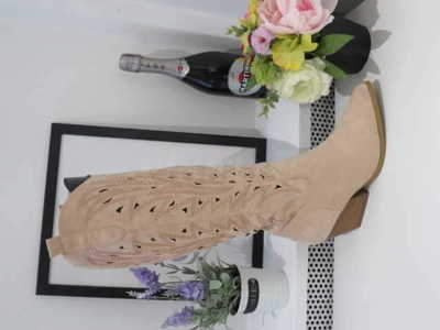 Kozaki damskie 7A8576.BEIGE (36/41,12par)