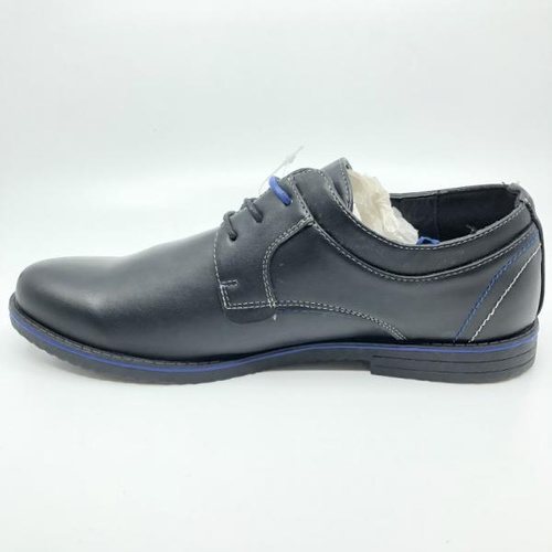 Półbuty męskie AB302A-1.BLACK/BLUE (40/45,8par)