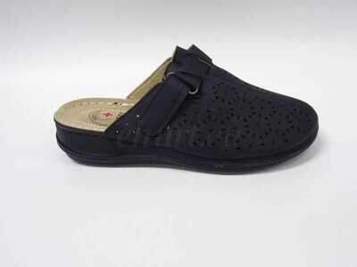 Klapki damskie 7AC2316-1.BLACK (36/42,12par)
