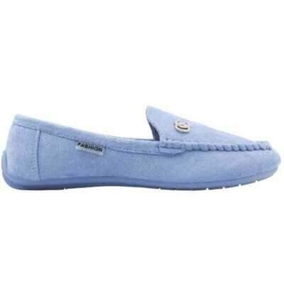 Balerinki damskie MK05-10.D.BLUE (36/41,12par)