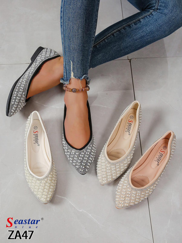 Balerinki damskie ZA47.PINK (36/41,12par)