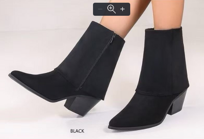 Botki damskie 7A9215.BLACK (36/41,12par)