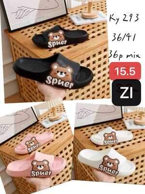 Klapki damskie 7AKY293.MIX (36/41,36par)