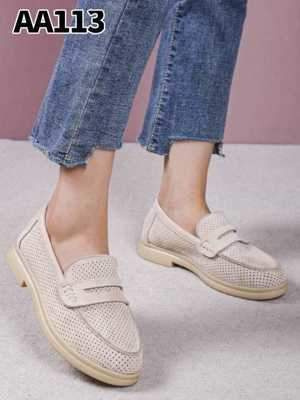 Balerinki damskie 7AAA113.BEIGE (36/41,12par)